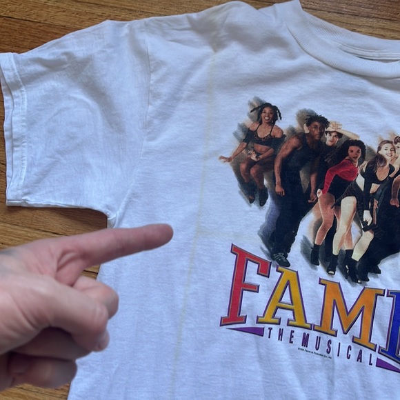 Vintage Fame The Musical T-Shirt / Large / Tultex / 1998 - Picture 8 of 8